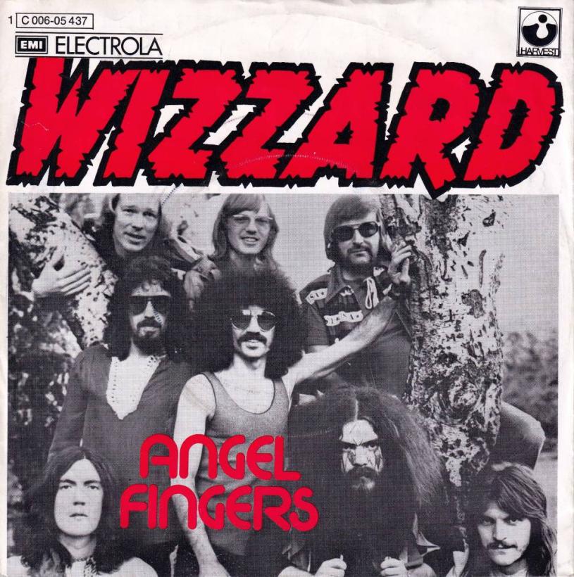 Wizzard - Angel Fingers (7" Harvest Vinyl-Single Germany)