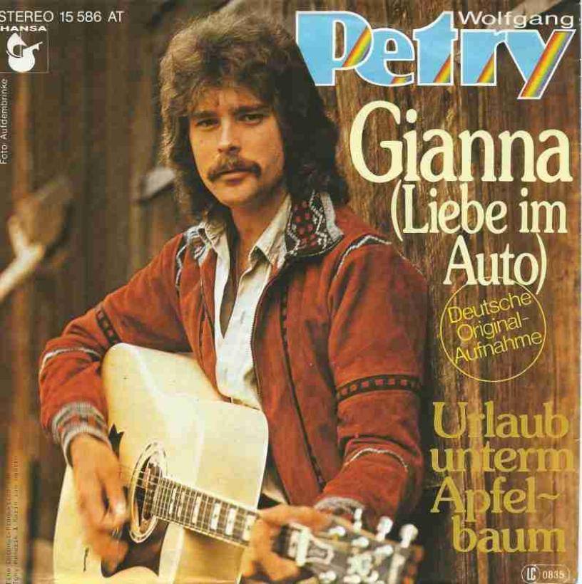 Wolfgang Petry - Gianna (Hansa Vinyl-Single Germany 1978)