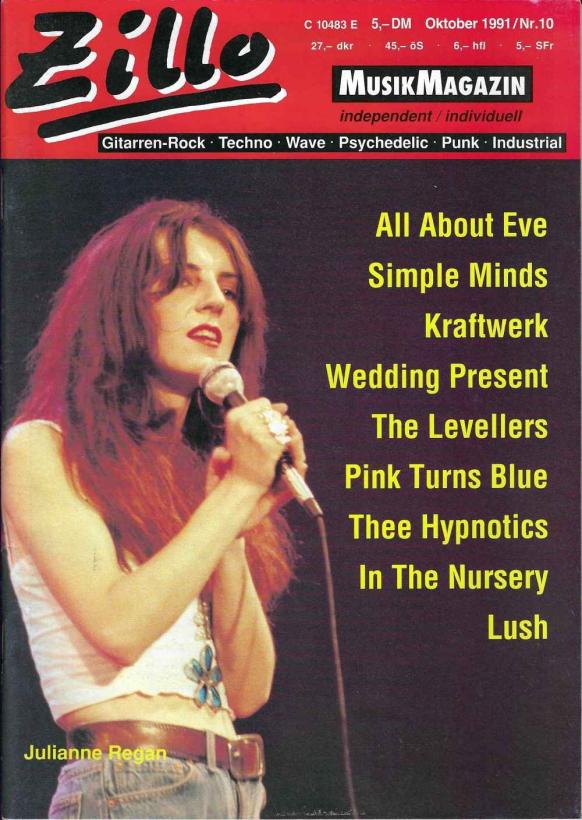 Zillo 10/1991 Titelseite
