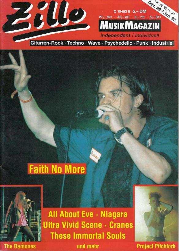 zillo 12 1992 Heftcover