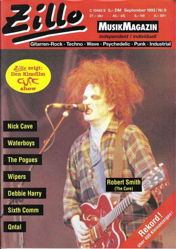 Zillo 09/1993 Titelseite
