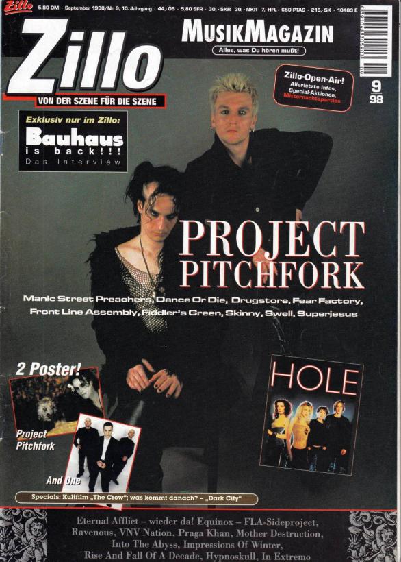 zillo 09 1998 Heftcover