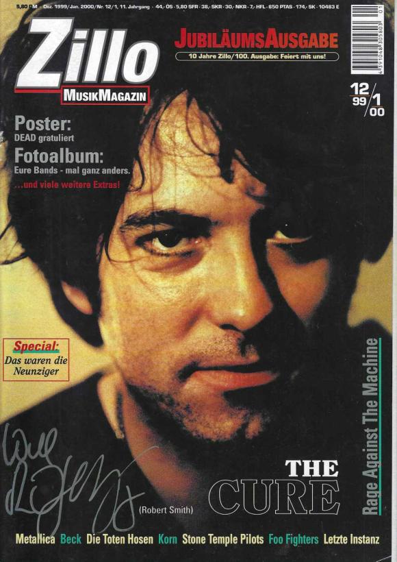 Zillo Musikmagazin 12/1999 cover