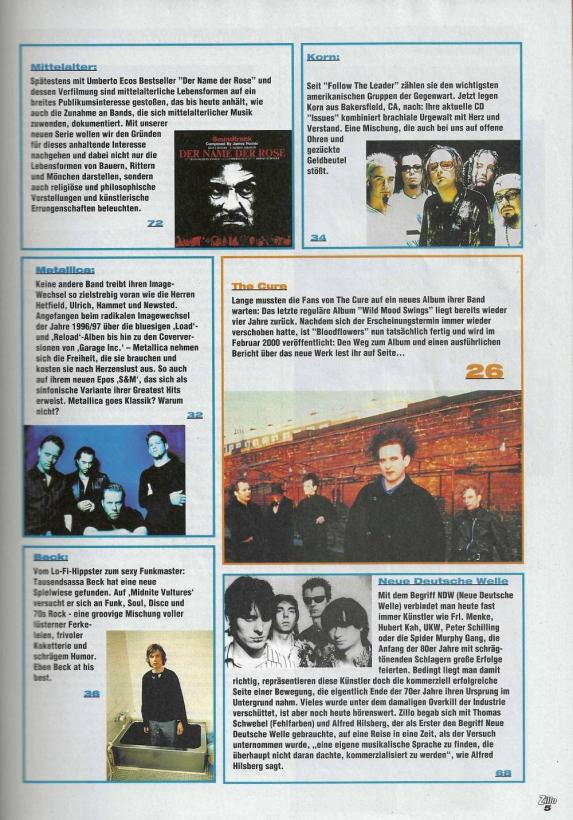 Zillo Musikmagazin 12/1999 content b