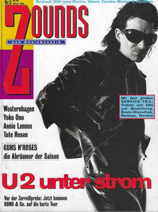 Zounds 05/1992 Titelseite