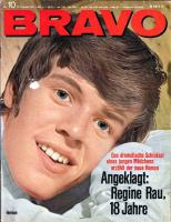 Bravo Heft 10/1967 mit Star des Monats Poster: The Troggs