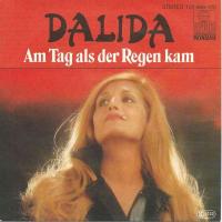 Dalida - Am Tag als der Regen Kam (Ariola Vinyl-Single)