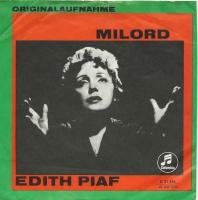 Edith Piaf - Milord (Columbia Vinyl-Single Germany)