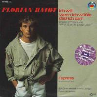 Florian Haidt - Ich will, wenn... (Vinyl-Single)