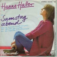 Hanne Haller - Samstag abend (Ariola Vinyl-Single)
