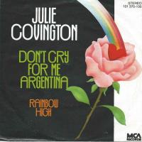 Julie Covington - Don't Cry For Me Argentina (7