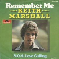 Keith Marshall - Remember Me (Polydor Single Germany)