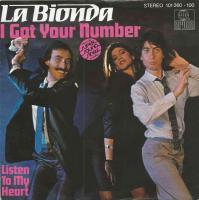 La Bionda - I Got Your Number (Ariola Vinyl-Single)