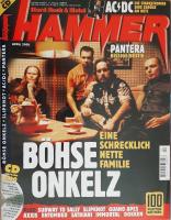 Metal Hammer 04 2000 cover