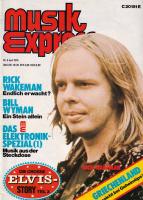 musik express 06 1976 Heftcover
