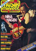 Musik-Express - Februar 1979 Heftcover