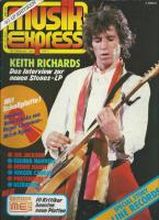 Musik-Express - September 1981 Cover