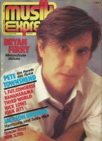 Musik-Express - August 1982 cover