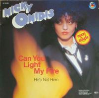 Nicky Onidis - Can You Light My Fire (Maxi-Single)