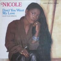 Nicole - Don't You Want My Love (Maxi-Single 1985)