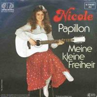 Nicole - Papillon (Jupiter Vinyl-Single Germany)