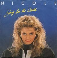 Nicole - Song For The World (Single Germany 1987)
