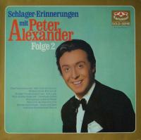 Peter Alexander - Schlager Erinnerungen Folge 2 (LP)