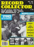 Record Collector (UK) - No. 155 (07/1992): Rolling Stones