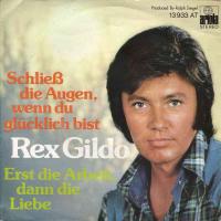 Rex Gildo - Schließ die Augen, wenn du... (Vinyl-Single)