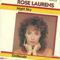 Rose Laurens - Night Sky (WEA Vinyl-Single Germany)